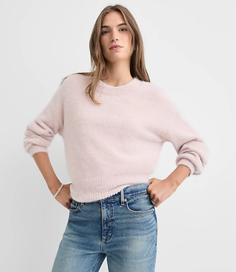 Shimmer Fuzzy Sweater