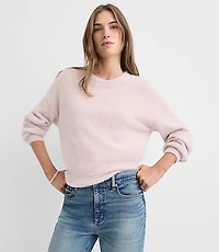 Shimmer Fuzzy Sweater