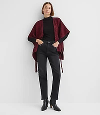 Herringbone Belted Wrap