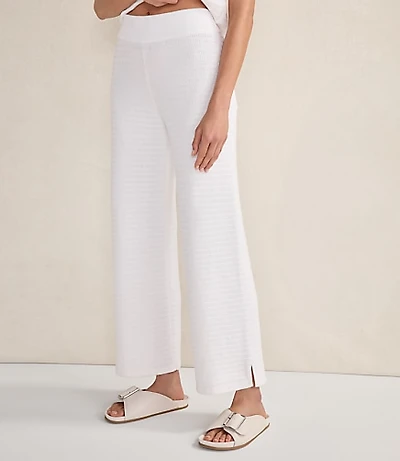 Haven Well Within Organic Cotton Linear Stitch Straight Leg Pants