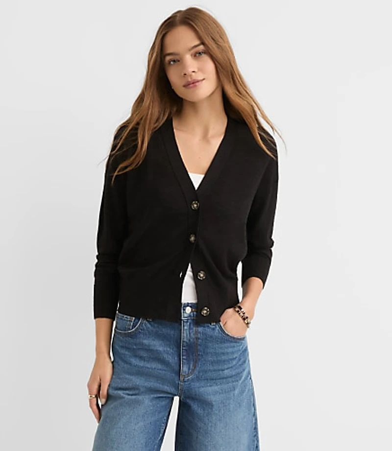 Modern V-Neck Cardigan