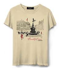 Junk Food Picadilly Circus London Vintage Tee