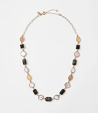 Multifaceted Statement Necklace