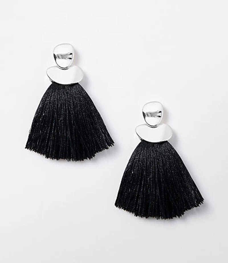 LOFT Beach Tassel Earrings