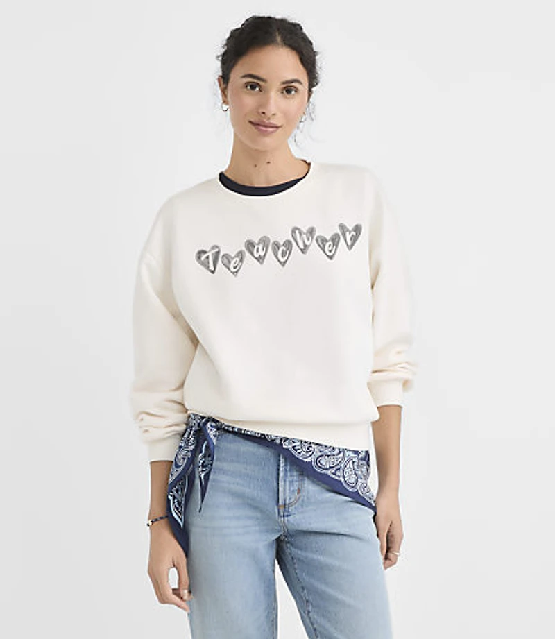 Petite Teacher Sweatshirt