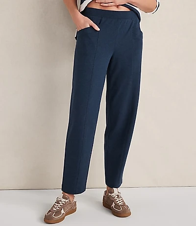 Haven Well Within Organic Cotton Interlock Barrel Leg Pants