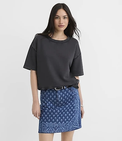Short Sleeve Sweatshirt