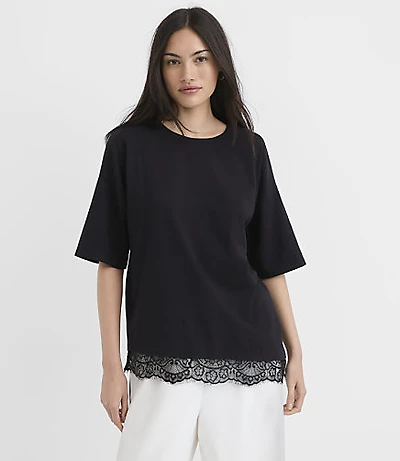 Le Fleur Oversized Jersey Tee