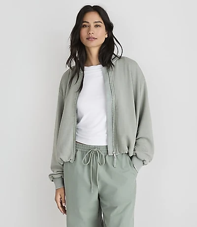 Lou & Grey Terrysoft Bubble Bomber Jacket