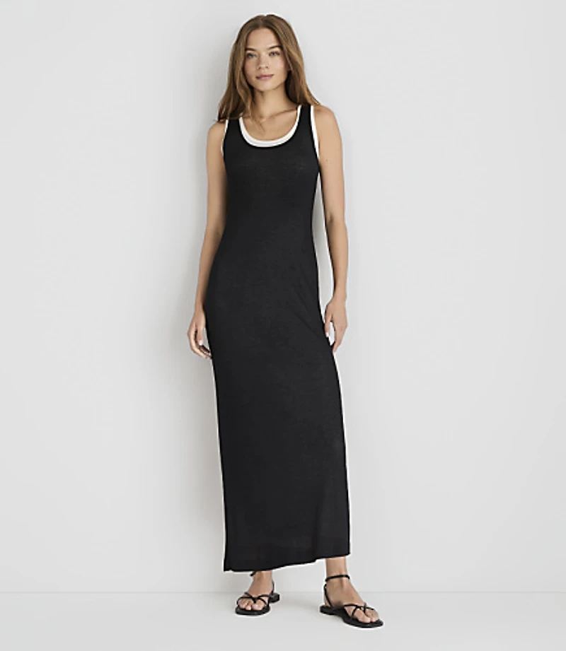 Petite Lou & Grey Layered Jersey Tank Maxi Dress