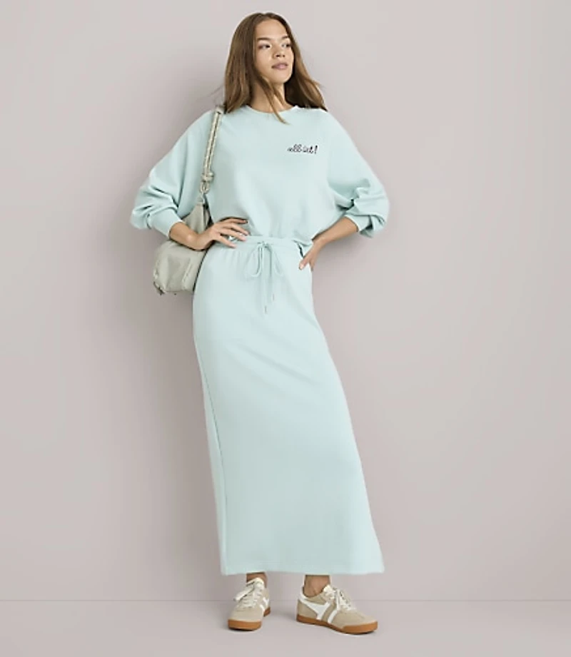Lou & Grey Scubasoft Midi Pocket Skirt