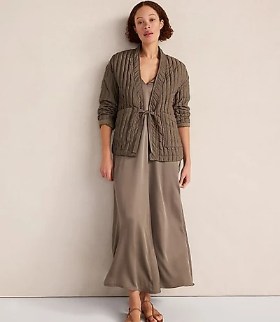 Haven Well Within Quilted Tie-Front Jacket