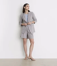 Petite LOFT Versa Seasonless Stretch Tailored Blazer Stripe