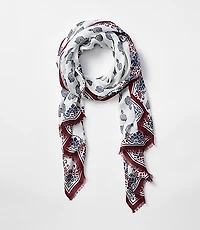 Border Paisley Scarf