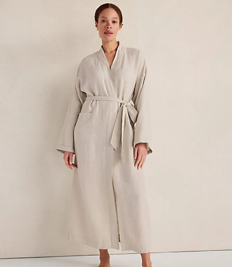 Haven Well Within Luxe Linen Robe