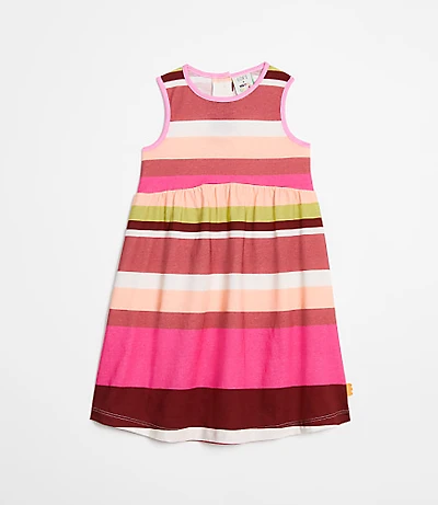 LOFT x Mon Coeur Recycled Cotton Stripe Tank Dress