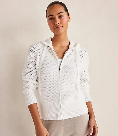 Haven Well Within Cotton Wave Stitch Zip-Up Hoodie