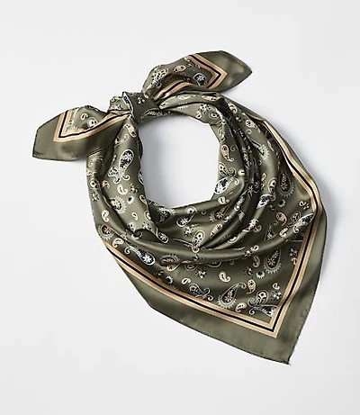Bandana Paisley Square Scarf