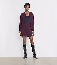 Petite LOFT Versa Front Split Cardigan
