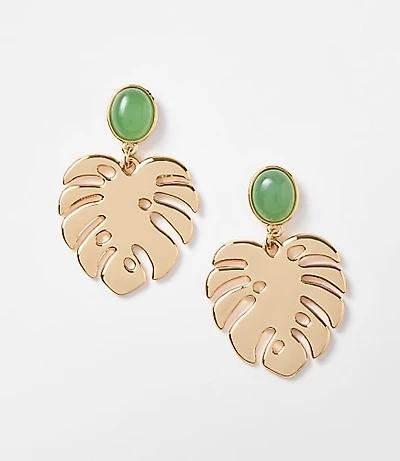 Palm Drop Earrings