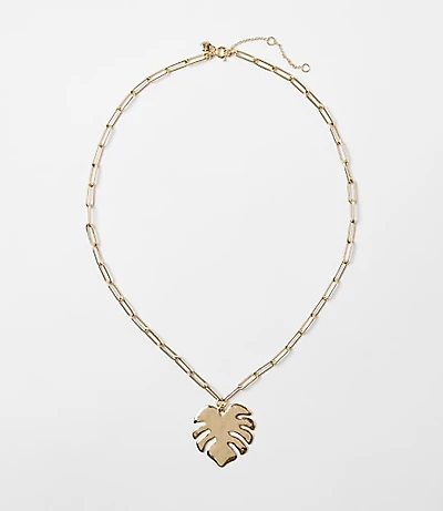 Palm Pendant Necklace