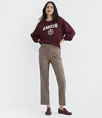 Riviera Slim Pants Plaid