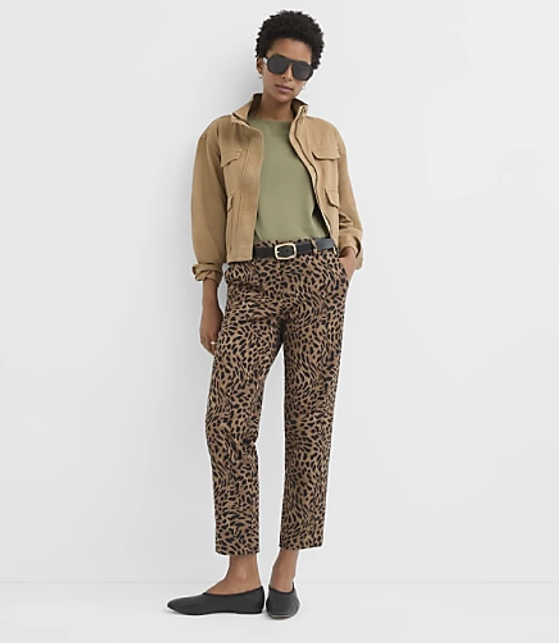 Riviera Slim Pants Leopard Print