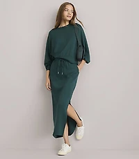 Lou & Grey Lightweight Scubasoft Midi Pocket Skirt