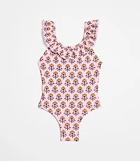 LOFT x Mon Coeur UPF 50+ Recycled Polyester Garden Ruffle Swimsuit