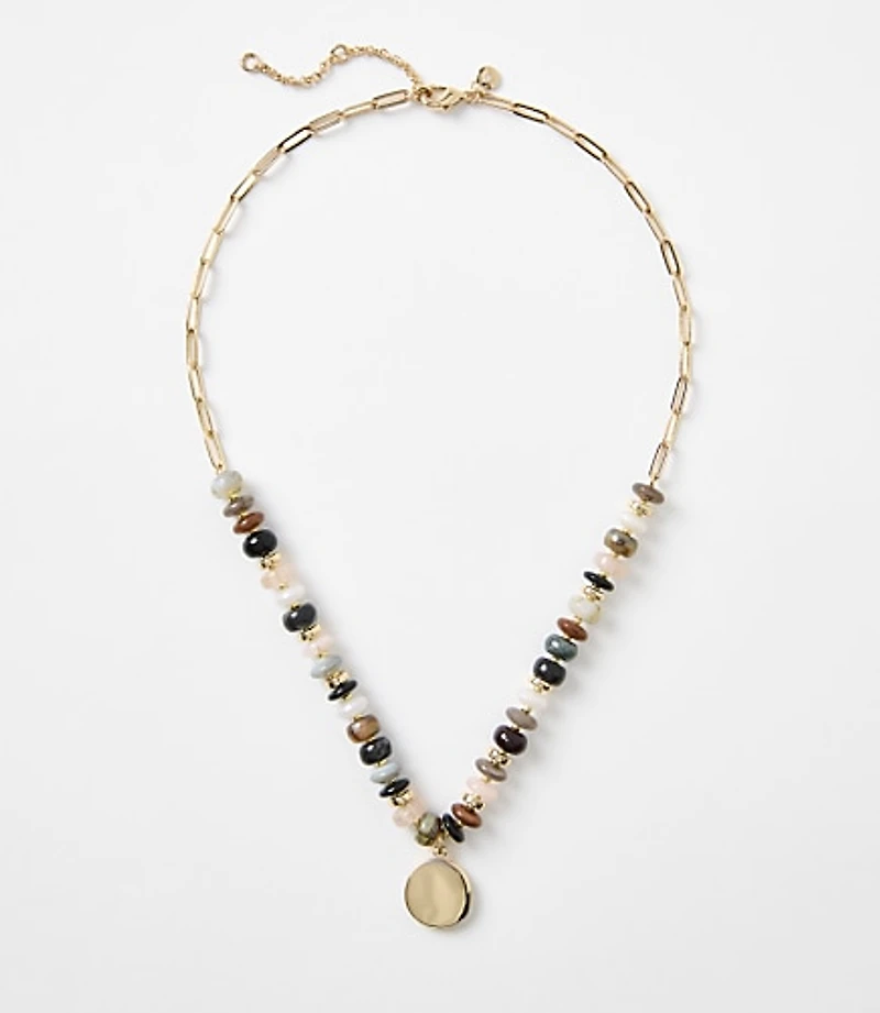 Spliced Pendant Necklace