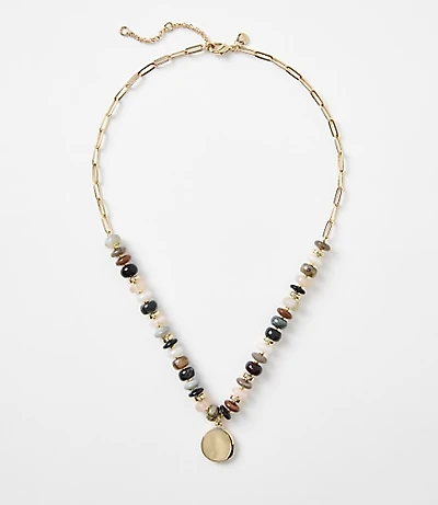 Spliced Pendant Necklace