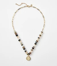 Spliced Pendant Necklace