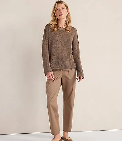 Haven Well Within Linen Tape Yarn Crewneck