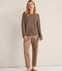 Haven Well Within Linen Tape Yarn Crewneck