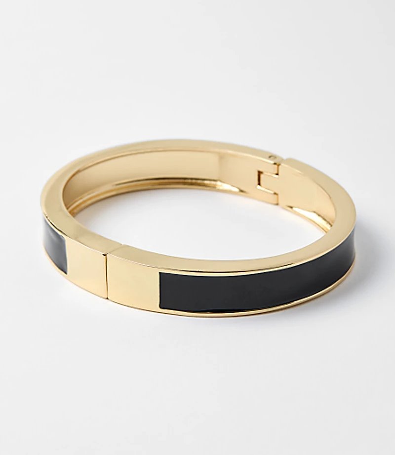 Enamel Cuff Bracelet