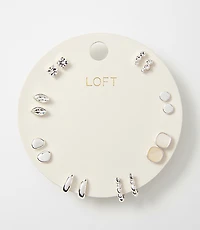 Modern Sparkle Stud Earring Set