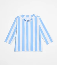 LOFT x Mon Coeur UPF 50+ Recycled Polyester Blue Cabana Rashguard