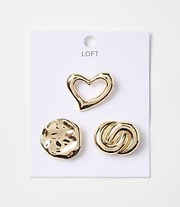 Heart Brooch Set