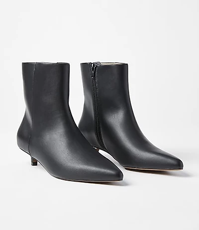 Kitten Heel Booties