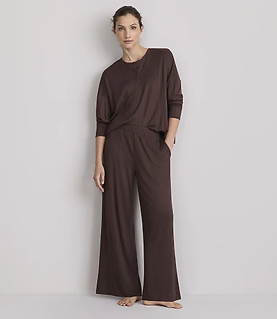 Lou & Grey Brushed Pointelle Pajama Pants