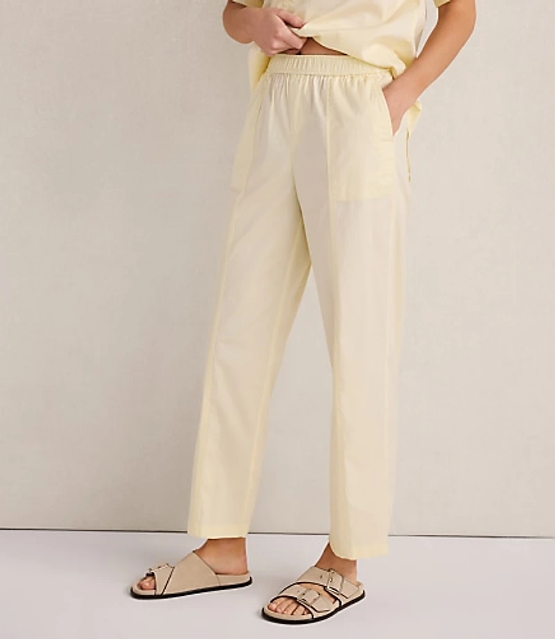 Haven Well Within Organic Cotton Twill Tapered Pants