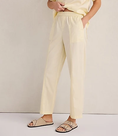 Haven Well Within Organic Cotton Twill Tapered Pants