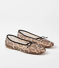High Vamp Ballet Flats