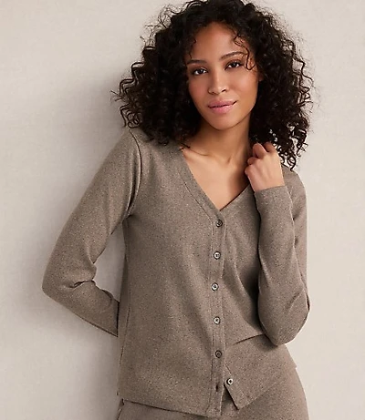 Haven Well Within Organic Cotton Rib Knit Cardigan