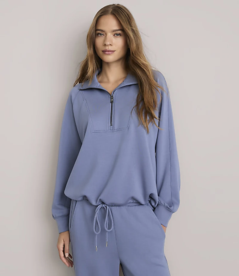 Lou & Grey Scubasoft Half Zip Top