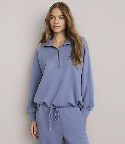 Lou & Grey Scubasoft Half Zip Top