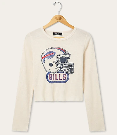 Junk Food Buffalo Bills Helmet Crop Thermal