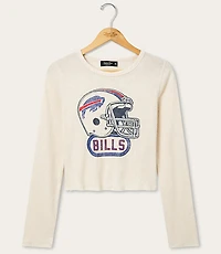 Junk Food Buffalo Bills Helmet Crop Thermal