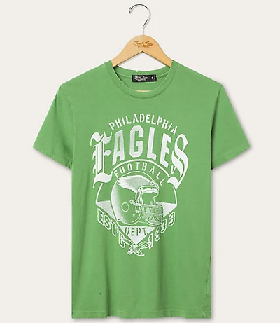 Junk Food Philadelphia Eagles Gridiron Vintage Tee