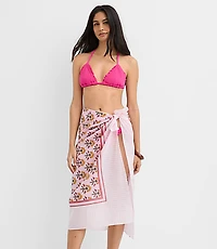 LOFT Beach Garden Stripe Sarong